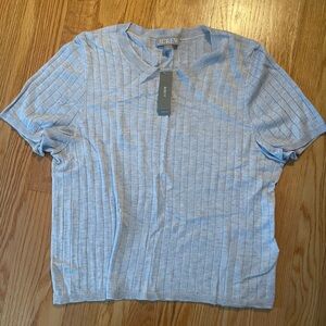 NWT Jcrew Silk-blended tshirt